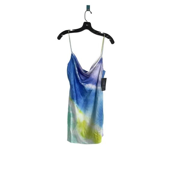RETROFETE Rylynn silk Mini Dress watercolor Wave L - Picture 6 of 10